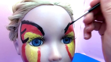 Maquillage papillon | Carnaval 2015 | Anniversaire | Butterfly Face Paint Tutorial | franç