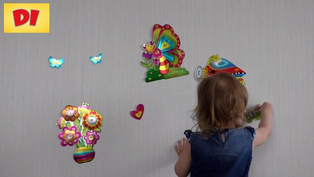 VLOG Princess Diana butterfly stickers