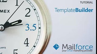 Mailforce Template Builder [tutorial]