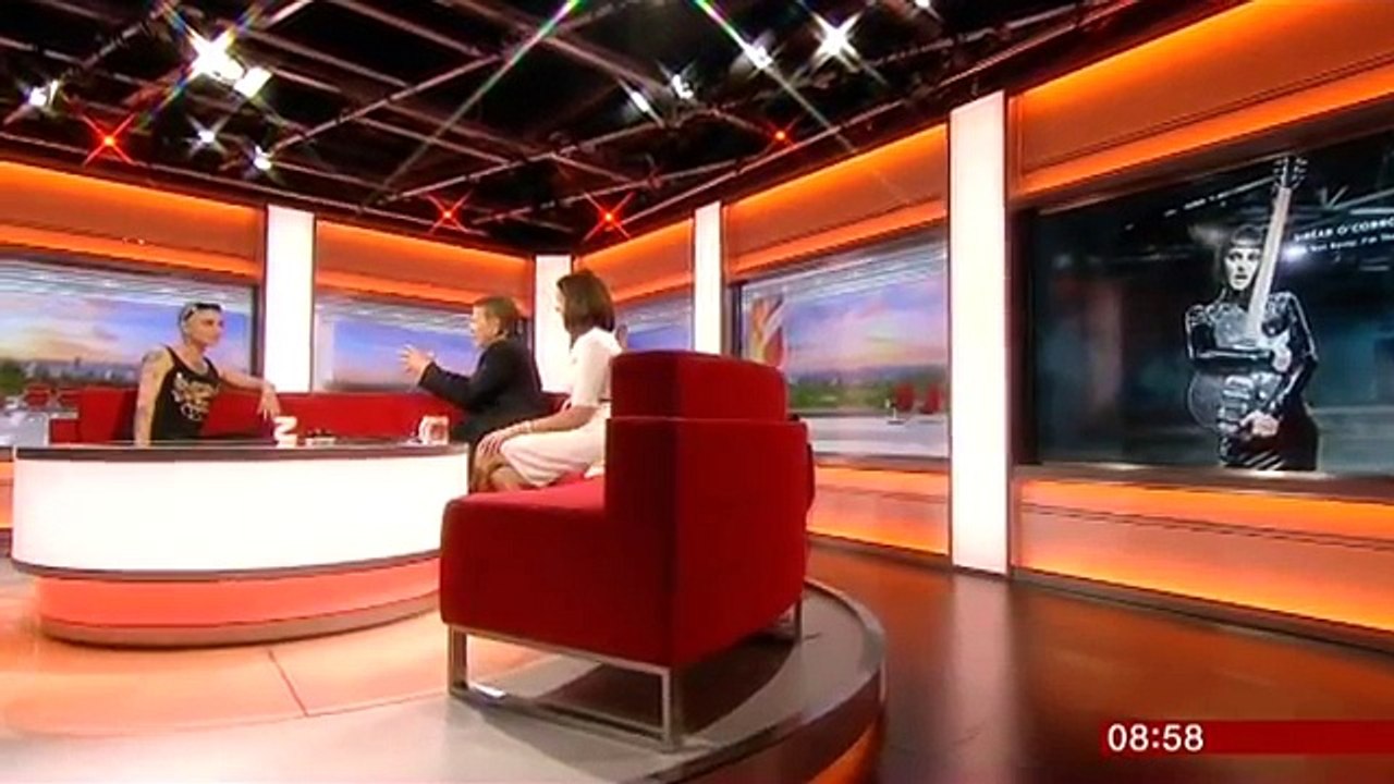 Sinead OConnor Im Not Bossy Interview BBC Breakfast 2014