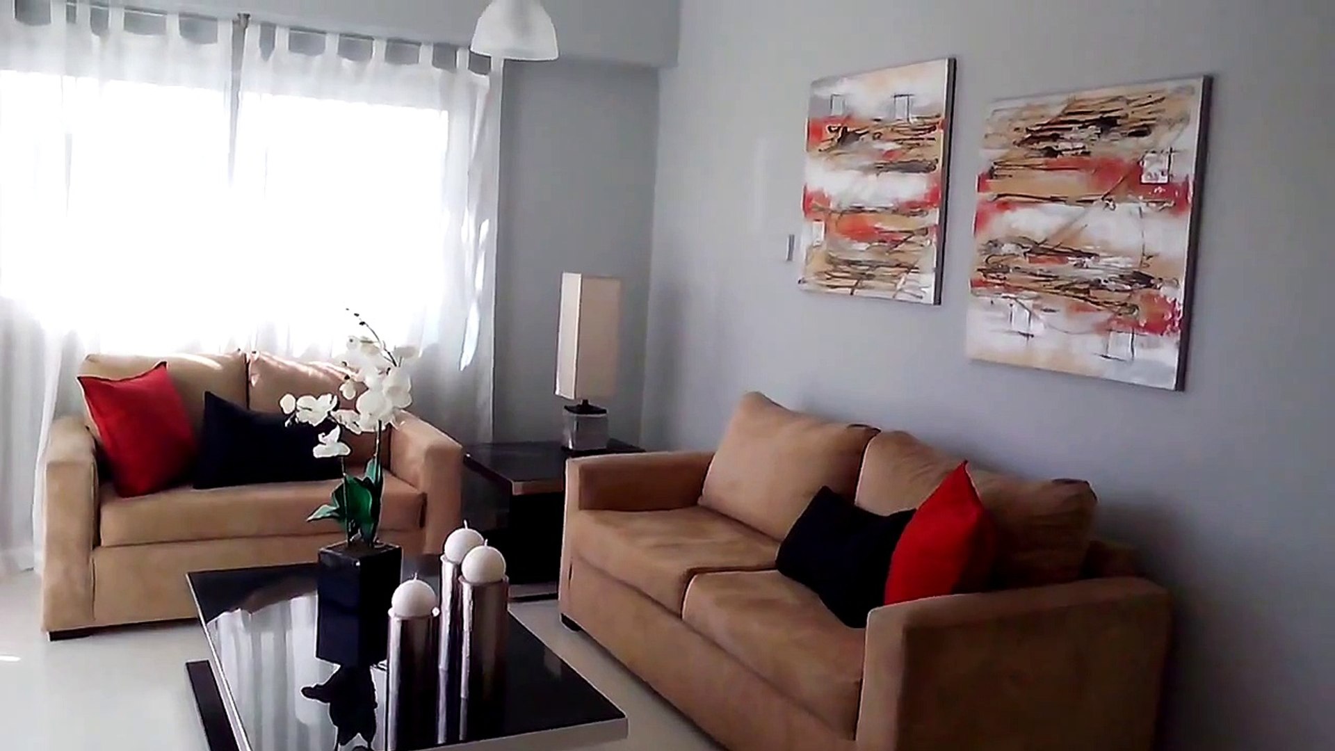 Alquiler de apartamento amueblado, Gazcue, Santo Domingo, RD. US$1,000.00