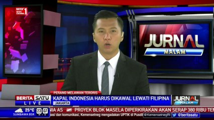 Kapal Indonesia Lintasi Jalur Filipina Minta Dikawal