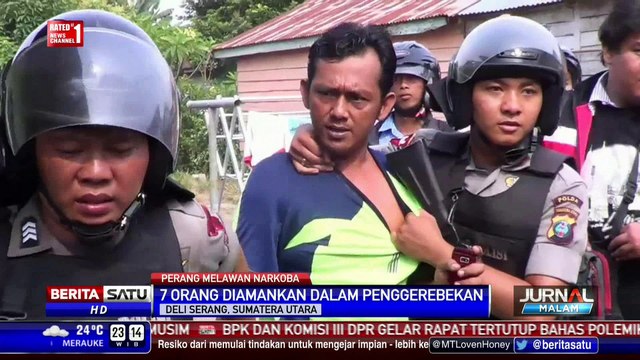 BNN Deli Serdang Tangkap 7 Pengedar Sabu