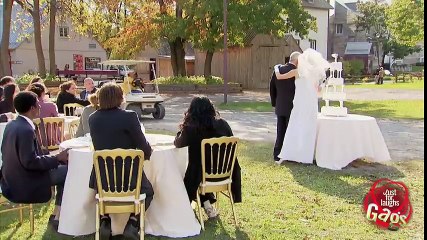 Runaway Golf Cart Ruins Wedding