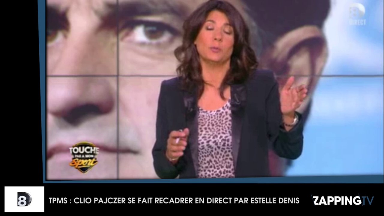 TPMS : Clio Pajczer trop vulgaire, Estelle Denis la recadre en direct (Vidéo)