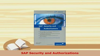 Download  SAP Security and Authorizations  EBook