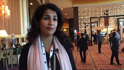 المخرجة فاهين عمر في مهرجان الجزيرة 11