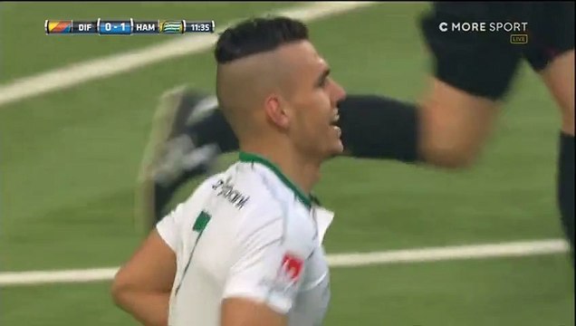 0-1 Alexssander Medeiros de Azeredo Goal Sweden Allsvenskan - 19.04.2016, Djurgårdens IF 0-1 Hammarby IF