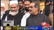 Panama leaks Pervez Rasheed, Saad Rafique meet JI chief