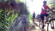 Bicicleta Soul 29, modelo SLI 29, 24 velocidades, 78 km, pedalando com os 48 amigos, trilhas das cachoeiras e corredeiras do Rio Piracuama, Pindamonhangaba, SP,  Marcelo Ambrogi, abril de 2016