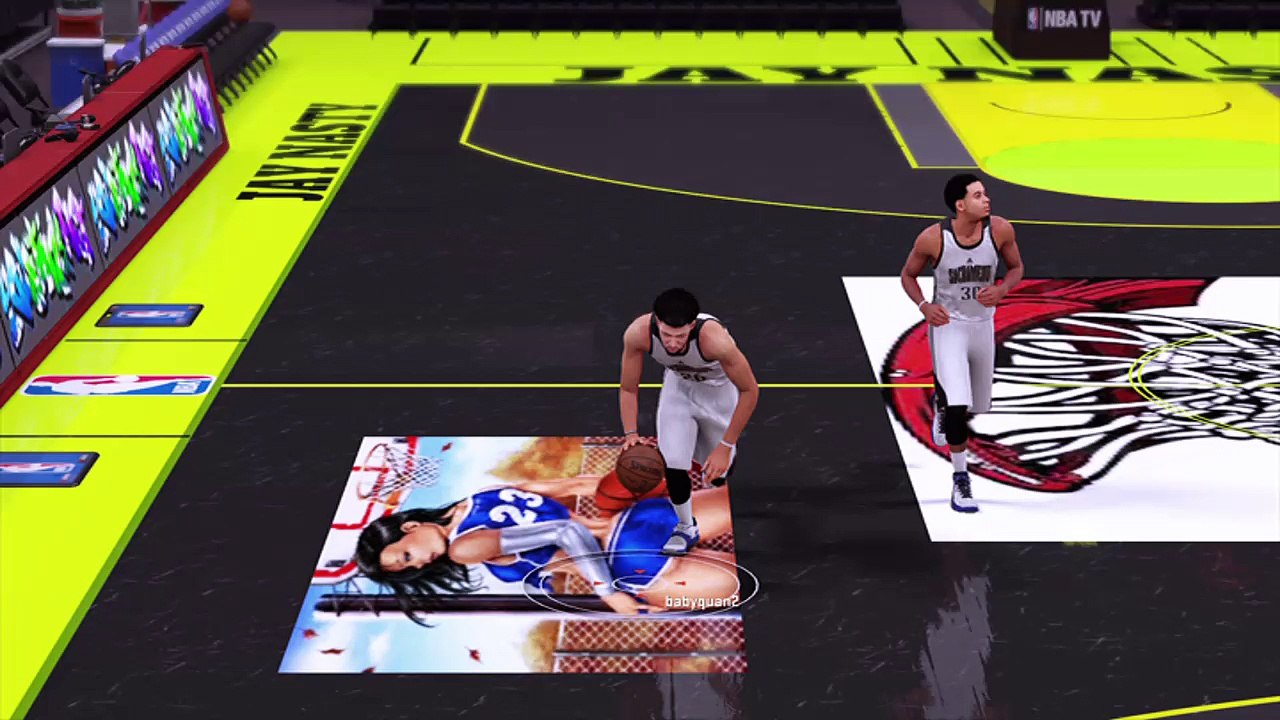 NBA 2K16 Cashing shit
