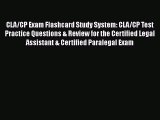 PDF CLA/CP Exam Flashcard Study System: CLA/CP Test Practice Questions & Review for the Certified