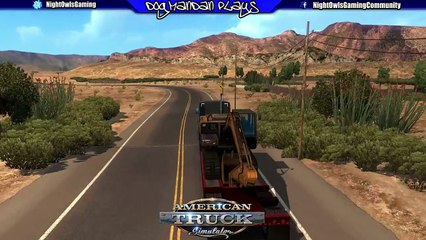 American Truck Simulator: Rolling Through the Nevada Desert