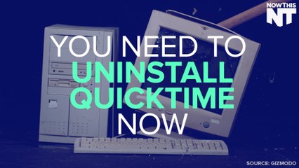 Uninstall Quicktime Now, So Says Homeland Security