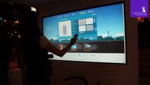 Aplicación interactiva en pantalla Multi-touch