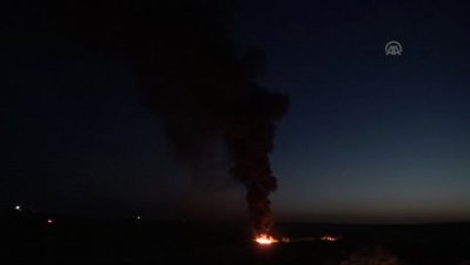 Petrol Boru Hattında Yangın