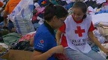 Voluntarios se suman para ayudar a afectador del terremoto