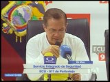 Ministro Ricardo Patiño brindó rueda de prensa
