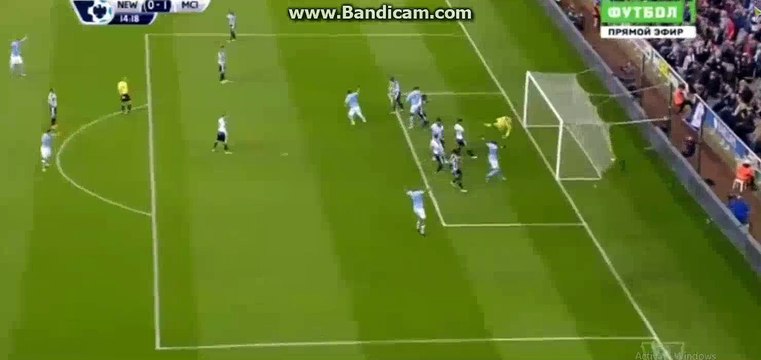 AGUERO GOAAAL - Newcastle 0-1 Manchester City 19-04-2016
