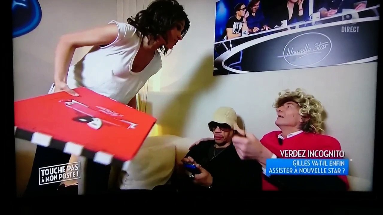 Joey starr frappe Gilles Verdez en direct...