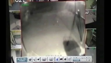 RAW: Ghost Caught On Camera at Espanola Police Station in New Mexico | CCTV VIDEO