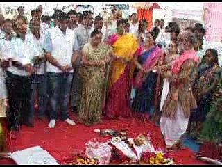 Vadodara ground breaking of Mukhyamantri Aavas Yojna