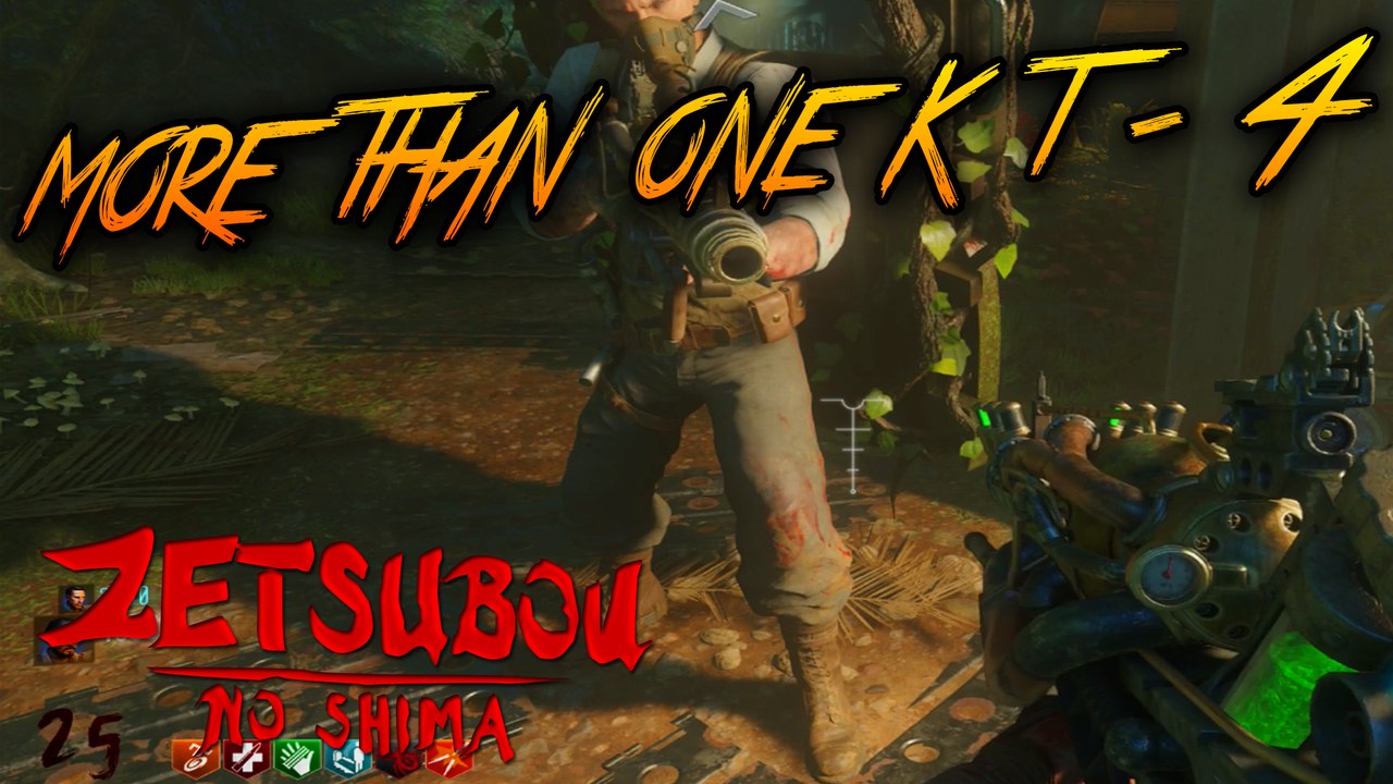 ZETSUBOU NO SHIMA - MULTIPLE KT-4'S WONDER WEAPON (Black Ops 3 Zombies)