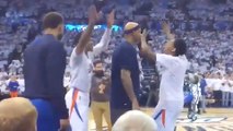 Russell Westbrook's Pre-Game Dance Interrupted by Mavericks Charlie Villanueva & Justin Anderson