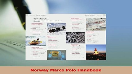 PDF  Norway Marco Polo Handbook Download Online