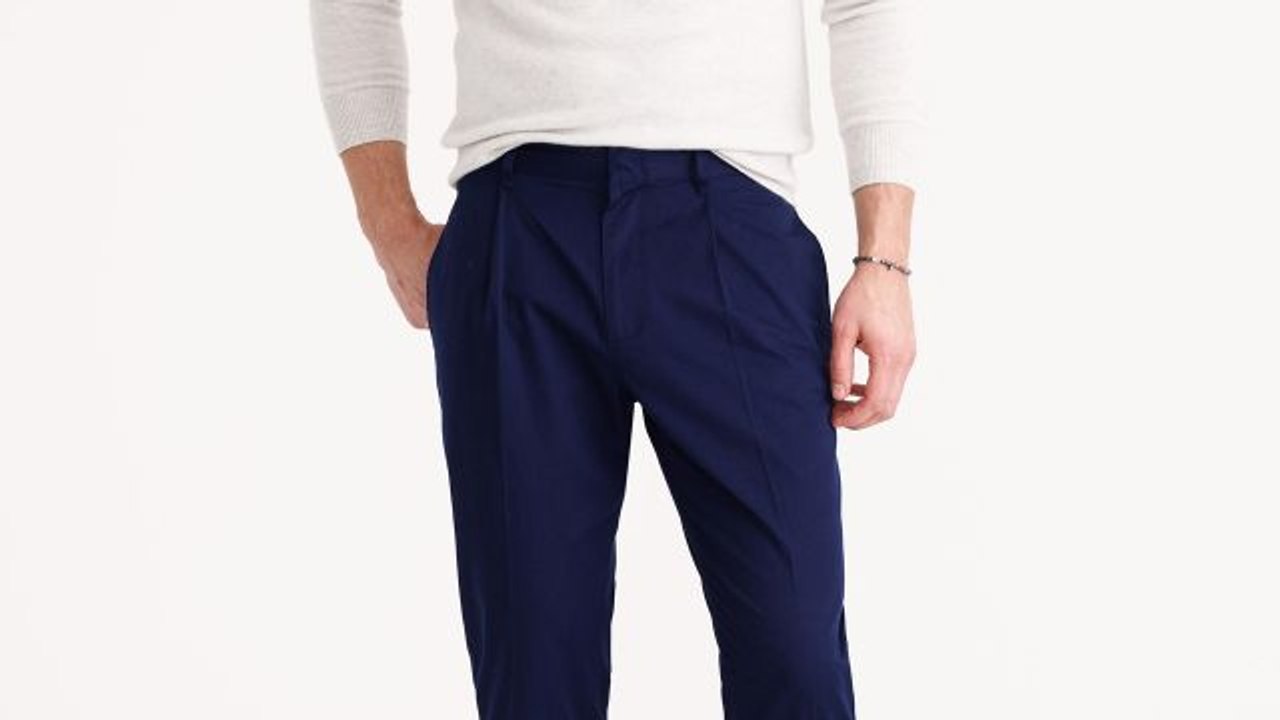Considering Pleated Pants? Here's The Pair to Buy