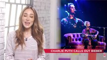 Justin Bieber Performs Unreleased Song _Insecurities_ & Charlie Puth Curses Him Out In Concert