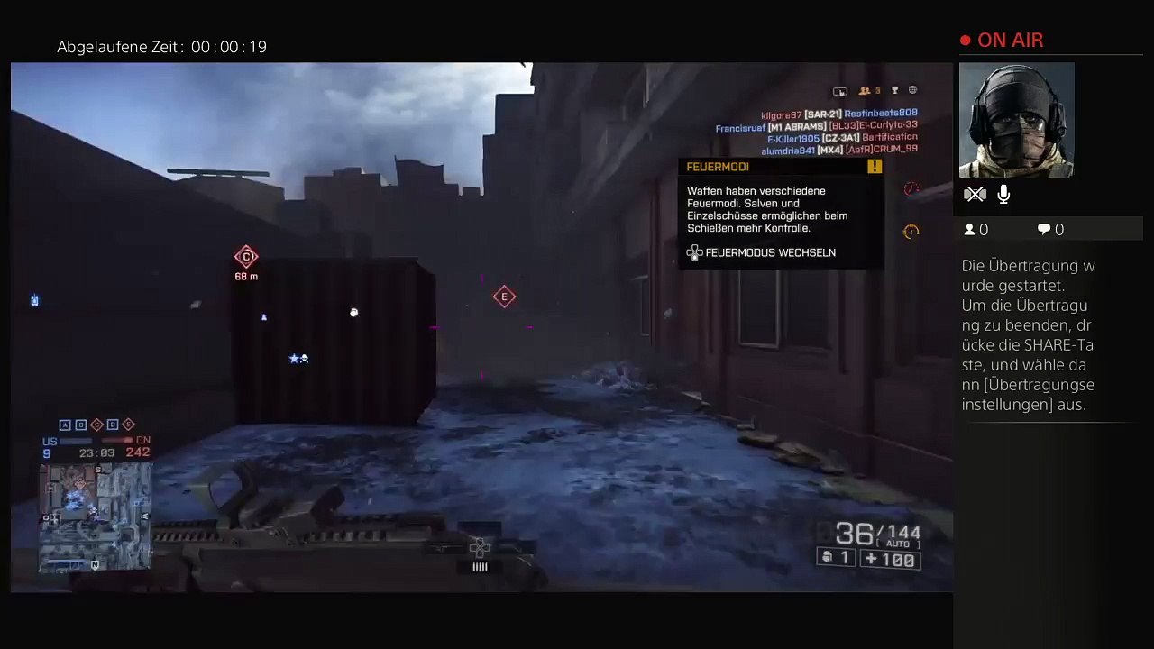 PS4-Live-Übertragung von Sebastian-SDL