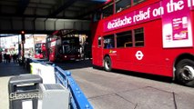 Buses outside Romford Station April 2016