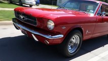1965 Ford Mustang 4 Speed HURST 289 V8 in action