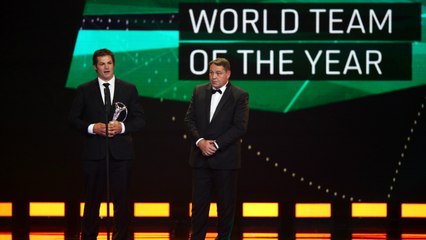 New Zealand wins 'Team of the Year' at the Laureus World Sports Awards
