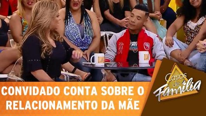 Convidado conta para Christina tudo sobre o relacionamento da mãe!