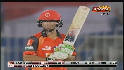 Umar Gul Amazing Bowling to Salman Butt . how he took wicket ? watch