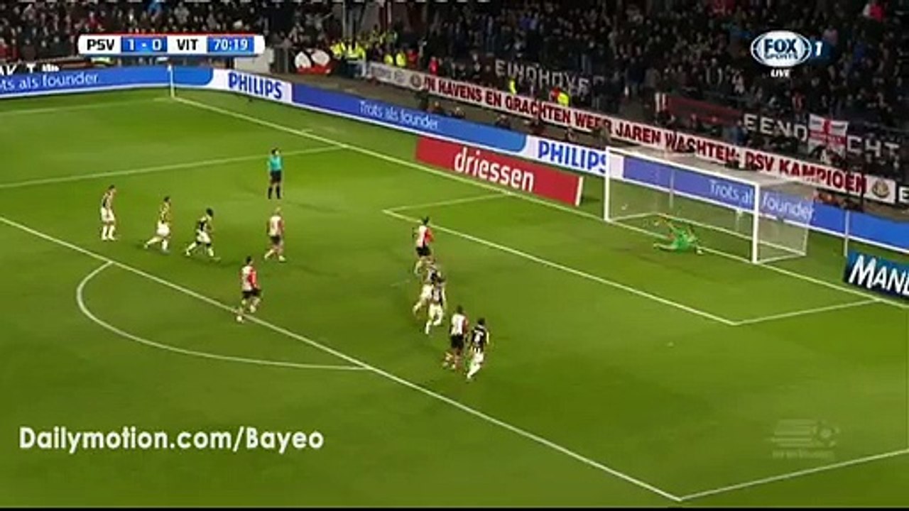 Luuk de Jong Goal HD - PSV 2-0 Vitesse - 19.04.2016