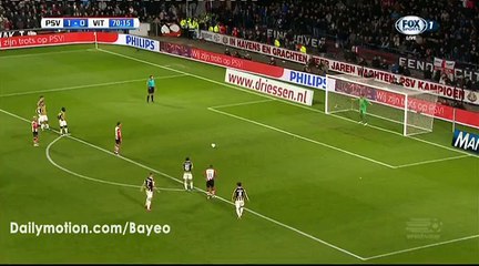 Luuk de Jong Goal HD - PSV 2-0 Vitesse - 19-04-2016