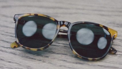 Stylish Tortoiseshell Sunglasses Made by Hand in Italy