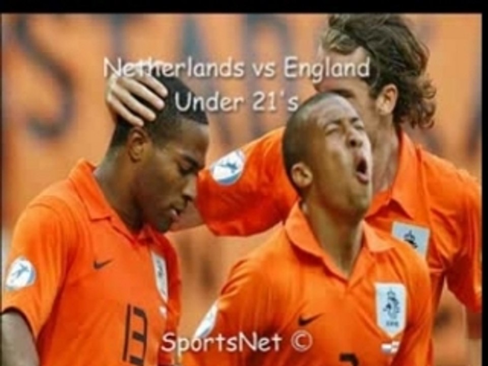 Netherland U-21's - England U-21's Highlights