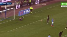 Superb Shot Mertens gol GOAL Napoli 5 - 0 Bologna  19.04.2015