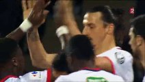 Zlatan Ibrahimovic Goal HD - Lorient 0-1 PSG - 19-04-2016