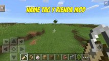 Minecraft PE 0.12.1|Name Tag y Cuerda Mod|Minecraft PE Mods