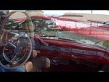 1959 Ford Fairlane Galaxie 500 Skyliner Retractable Hardtop in action