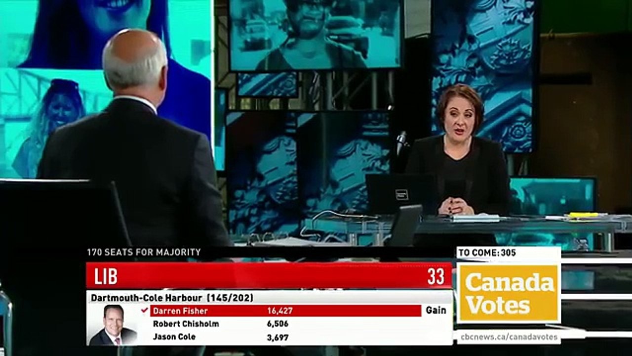 WATCH LIVE Canada Votes CBC News Election 2015 Special 185