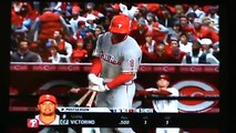 MLB The Show 10.  Reds Vs. Phillies int the NLDS.