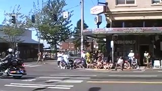 West Seattle Grand Parade 2009: Seattle PD Motorcycle Drill Team