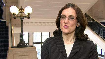 Theresa Villiers condemns Belfast bombing