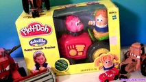 Play-Doh Cars Tractor Tippin Play Doh Fuzzy Friends Tractor Frank Dohville Disney Pixar Dough